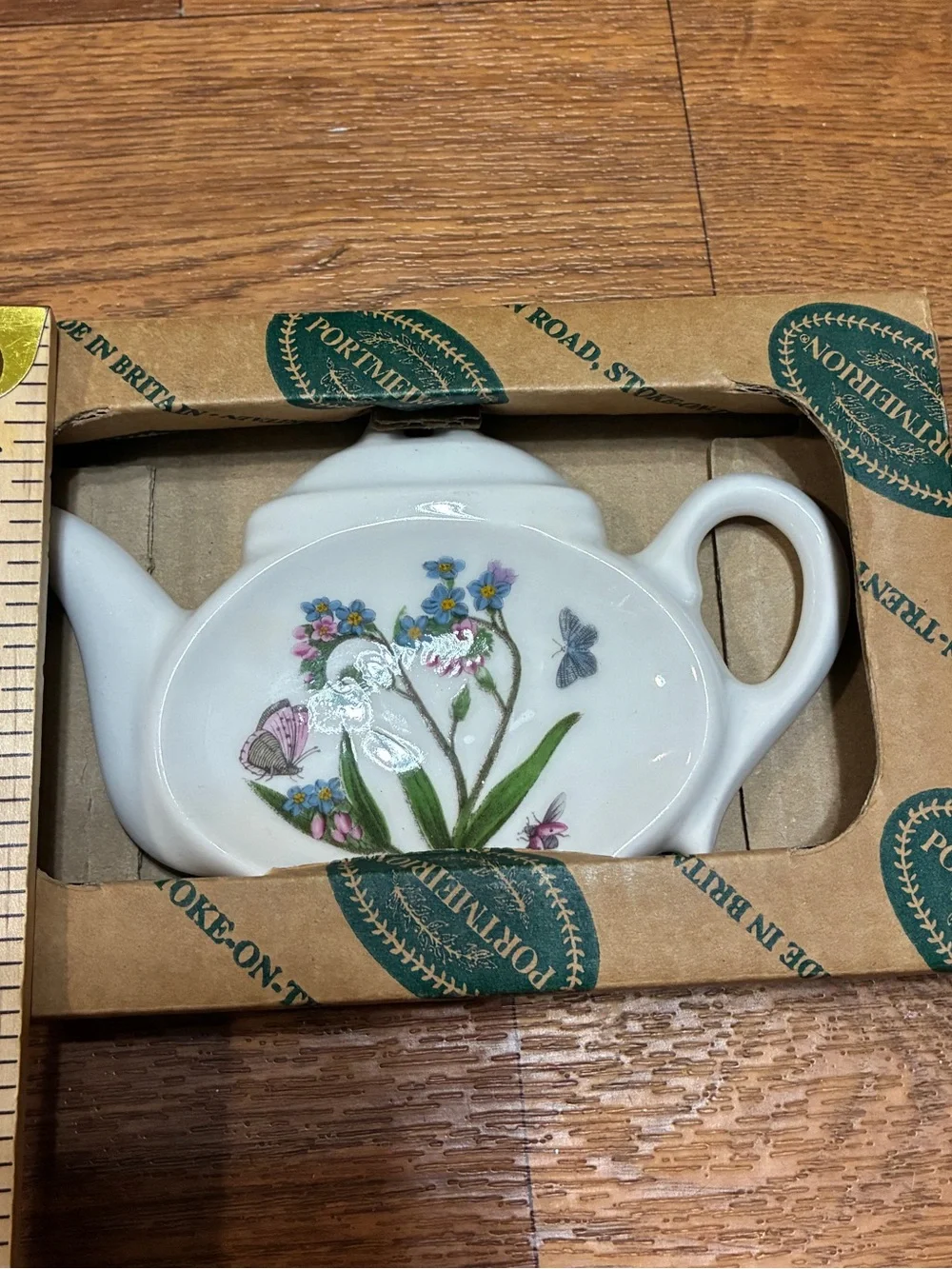 Portmeirion Botanic Garden Teabag/Spoon Rest New In Box